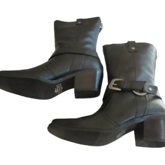 New in Box, Woman's, Milwaukee Motorycle Delaney Leather Boots in Size 9.5M - Picture 5 of 5